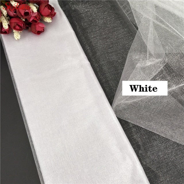 Rideaux en organza pour décoration de mariage accessoires 