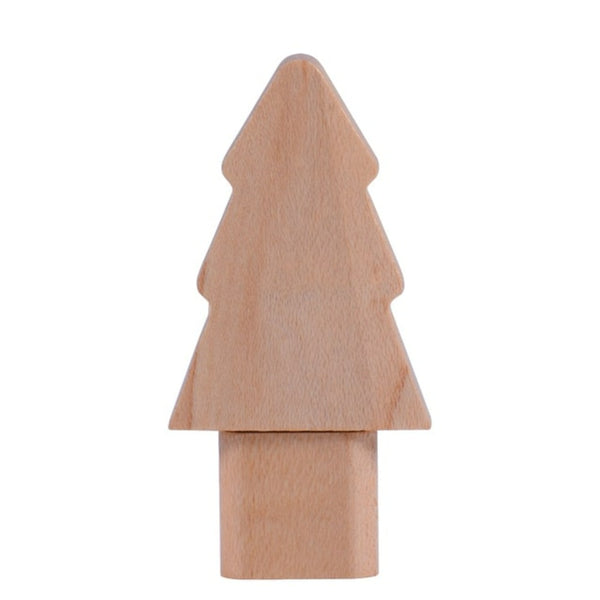 Sapin USB en bois