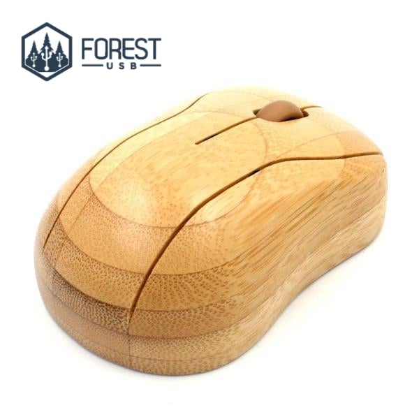 Souris en bois sans-fil - Forest USB®