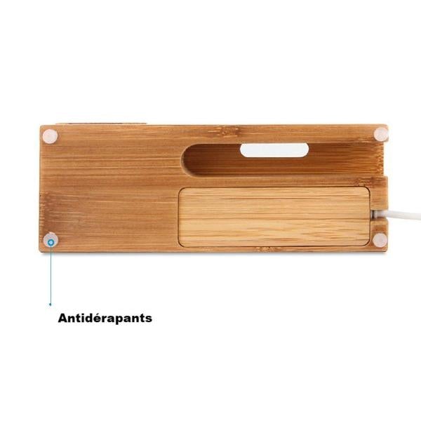 Station de Recharge Multifonctionnel en Bois - Forest USB®