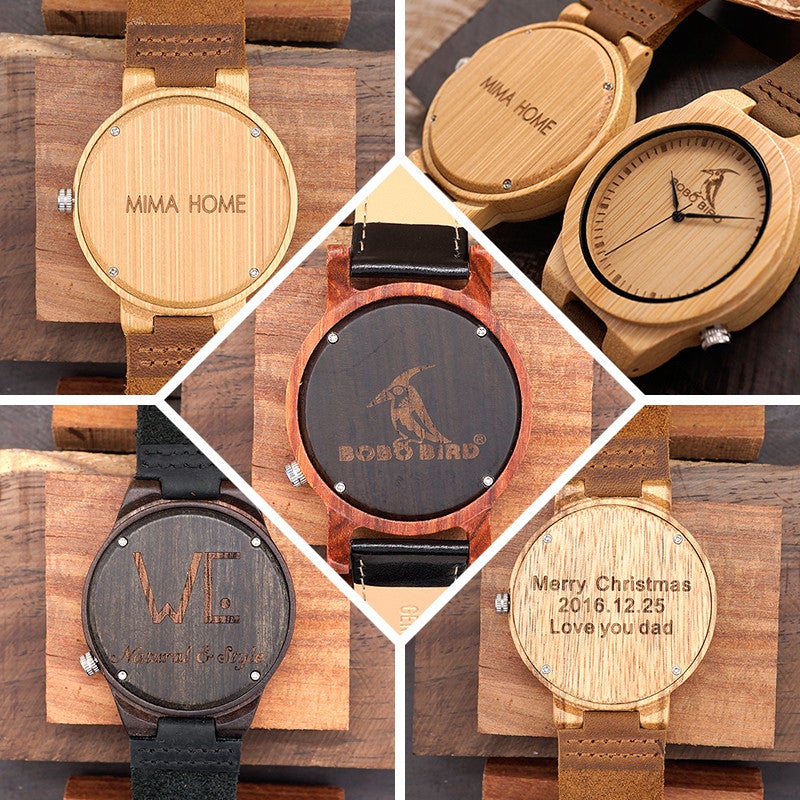 Supplément Gravure Logo Montre - Forest USB®