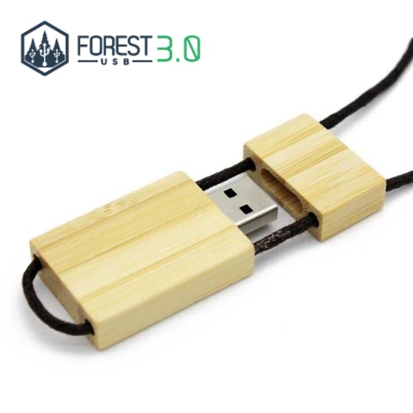 Vintage USB 3.0 Bambou - Forest USB®